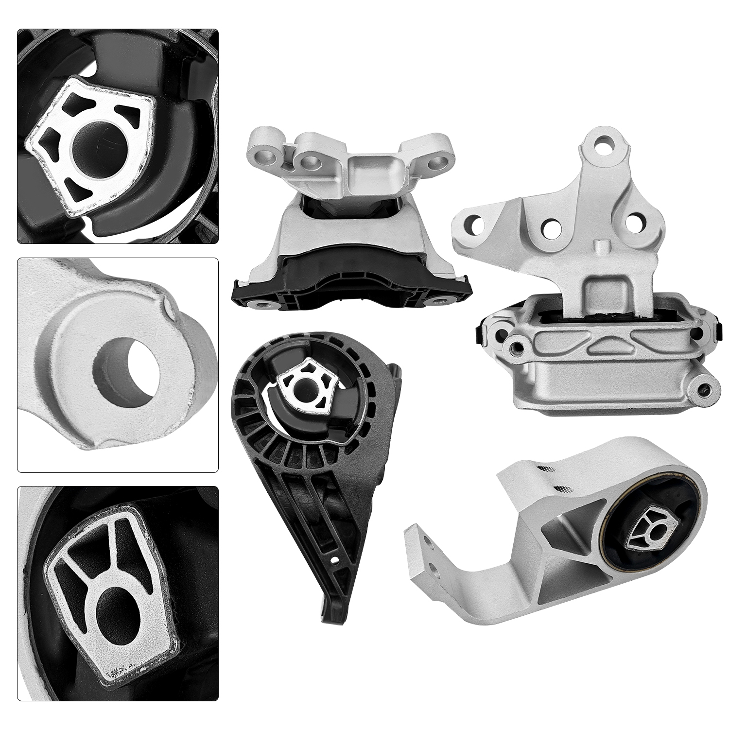 4PCS Engine Motor Mount & Automatic Trans Mounts for Chevy Traverse 3.6L FWD 2018-2023