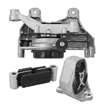 3PCS Engine & Transmission Mount Kit for Nissan Rogue 1.5L 2021-2024 Automatic CVT