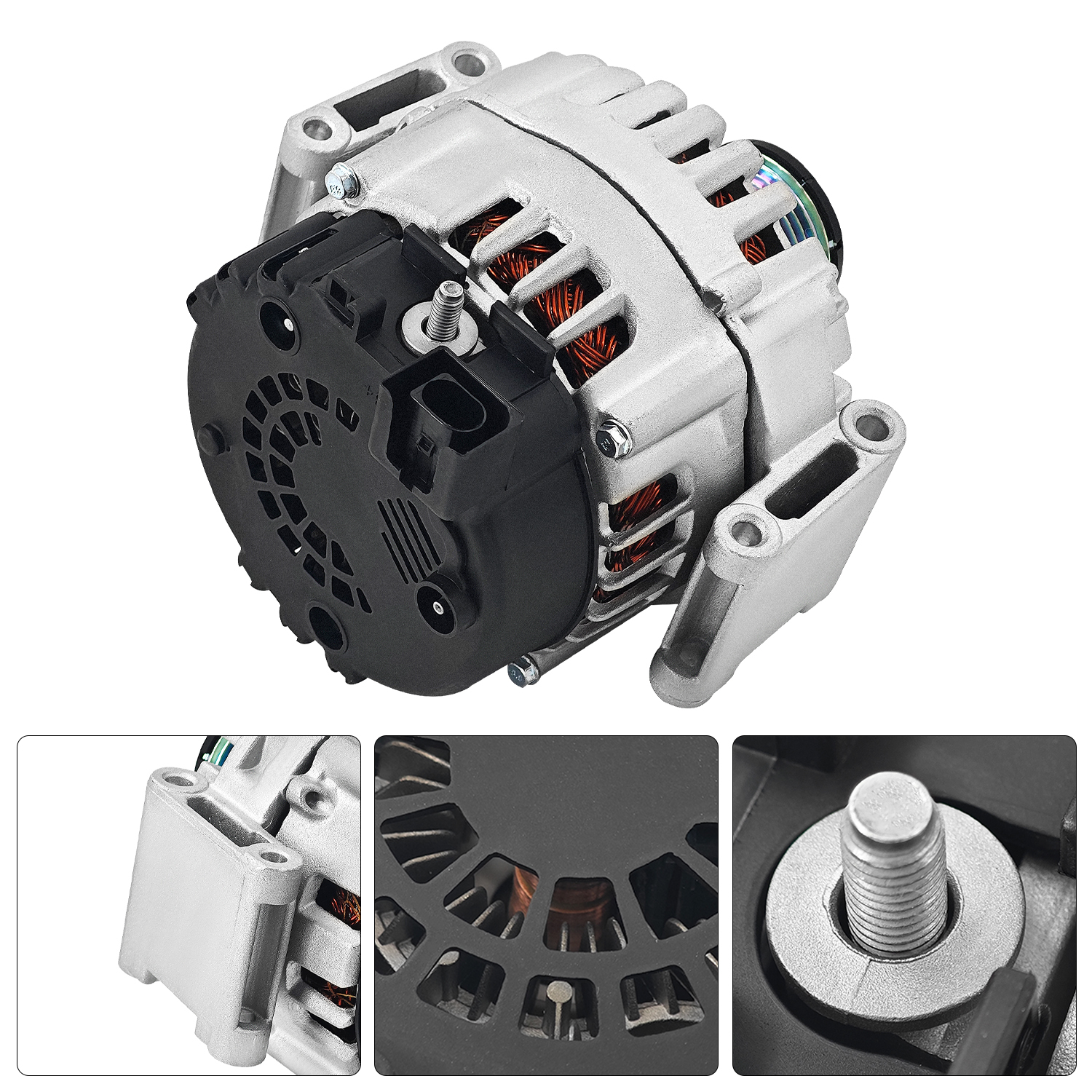 New Alternator 12V 200A fit for 2017-2023 Mercedes Benz GLC43 AMG, C43 AMG 3.0L 
