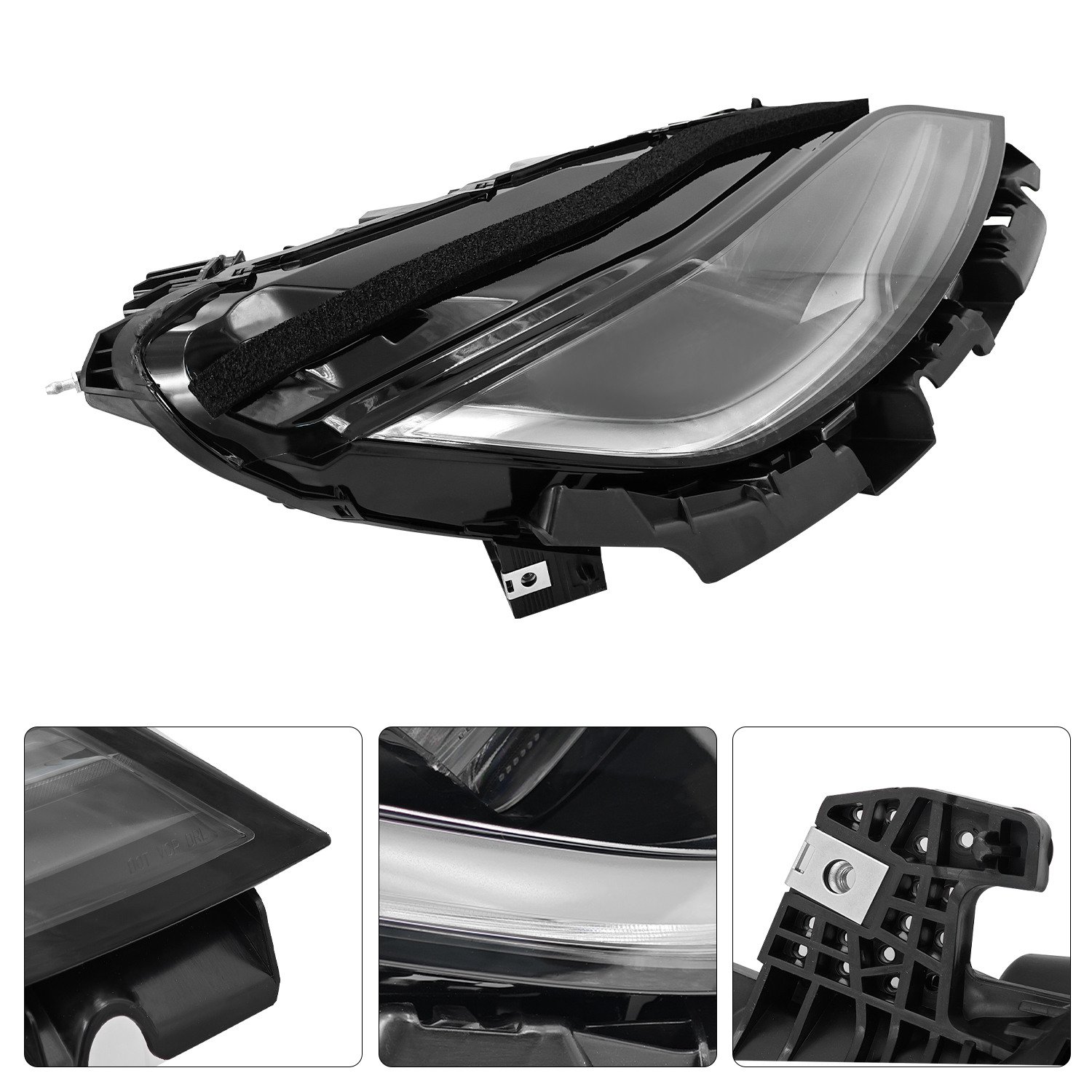 Front Right LED Headlight fit for 2024-2025 Tesla Model 3 Highland - Driver Side 