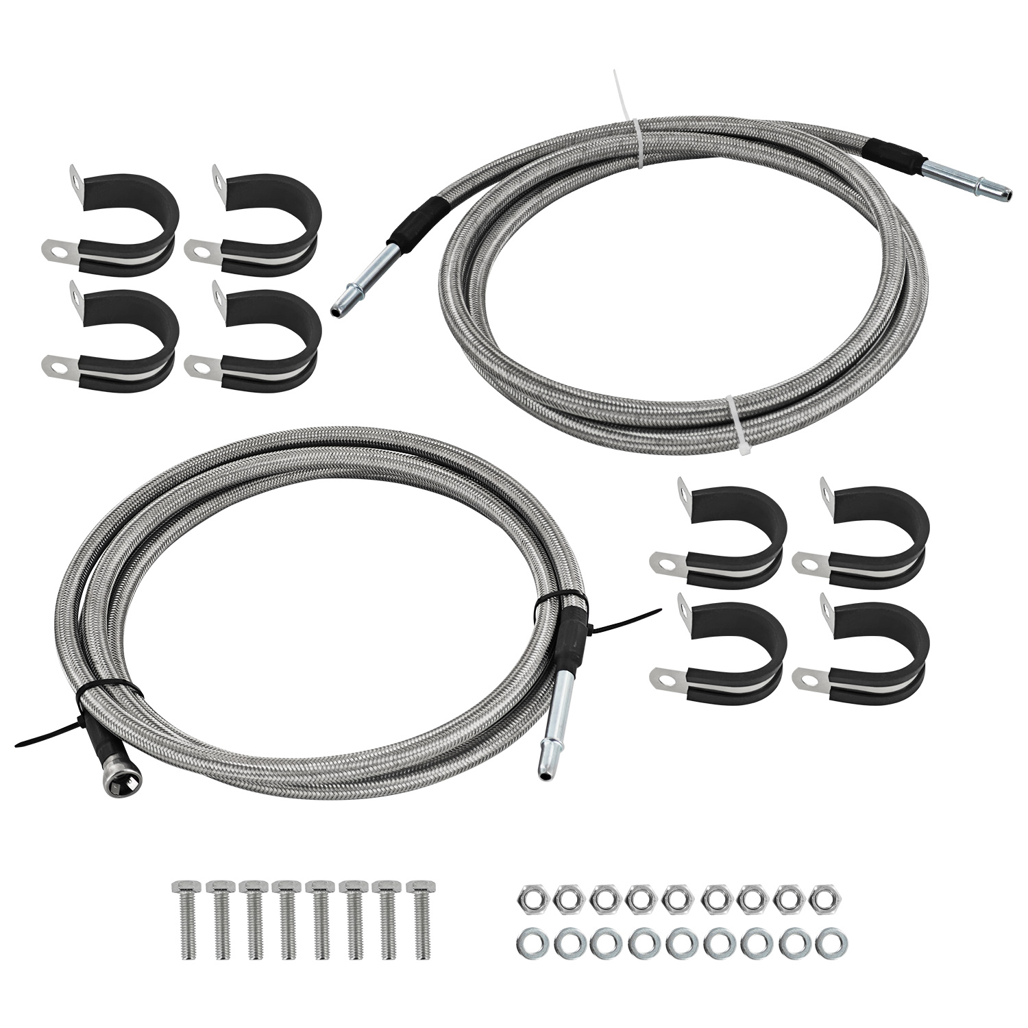 Fuel Line Kit Compatible with 2004-2010 Chevy Silverado GMC Sierra 2500 3500 HD Crew Cab 6.0L 8.1L