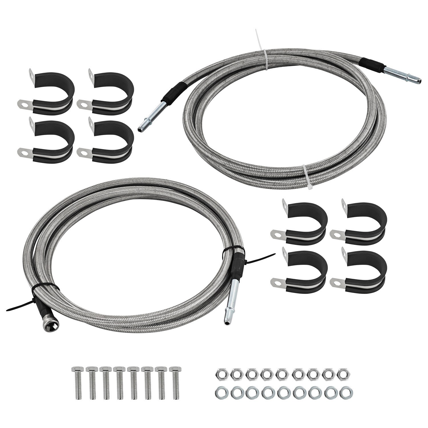 Fuel Line Kit Compatible with 2004-2010 Chevy Silverado GMC Sierra 2500 3500 HD Crew Cab 6.0L 8.1L