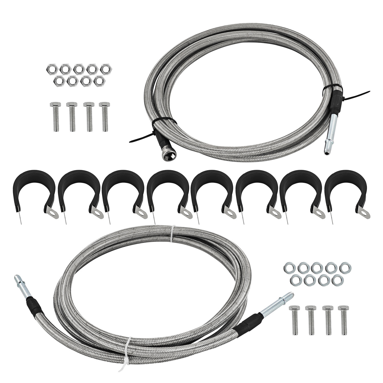 Fuel Line Kit Compatible with 2004-2010 Chevy Silverado GMC Sierra 2500 3500 HD Crew Cab 6.0L 8.1L