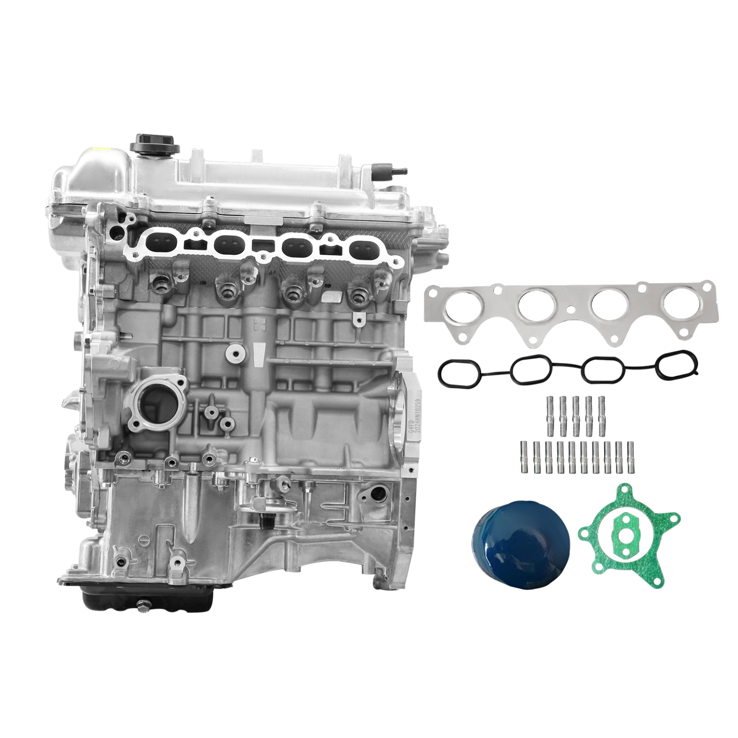 G4FD 1.6L Engine Assy 1591CC GAS Long Block for Hyundai Accent Veloster for Kia Rio Soul 1.6L 2012-2017