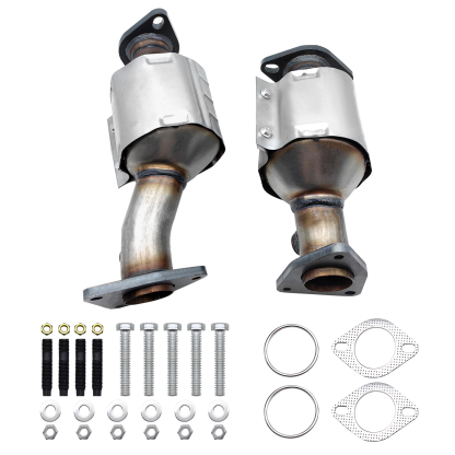Front Catalytic Converter Kit fit for Nissan Frontier 2005-2019, Pathfinder 2005-2012, NV1500, NV2500, NV3500, Xterra & Suzuki Equator, 4.0L, EPA Compliant