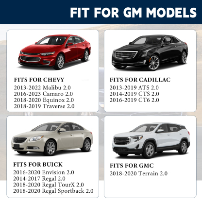 Exhaust Camshaft 2.0T LTG, Exhaust Camshaft New Fits for Cadillac ATS CTS CT6, for Chevrolet Camaro Equinox Malibu and Buick Envision