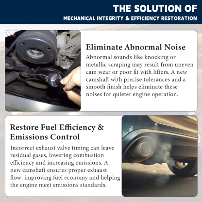 Exhaust Camshaft 2.0T LTG, Exhaust Camshaft New Fits for Cadillac ATS CTS CT6, for Chevrolet Camaro Equinox Malibu and Buick Envision