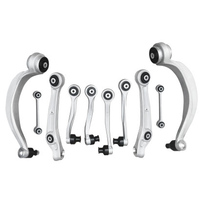 16Pcs Front Upper Lower Control Arms Kit for Audi A8 Quattro 2011-2016 w/Ball Joint Suspension Kit