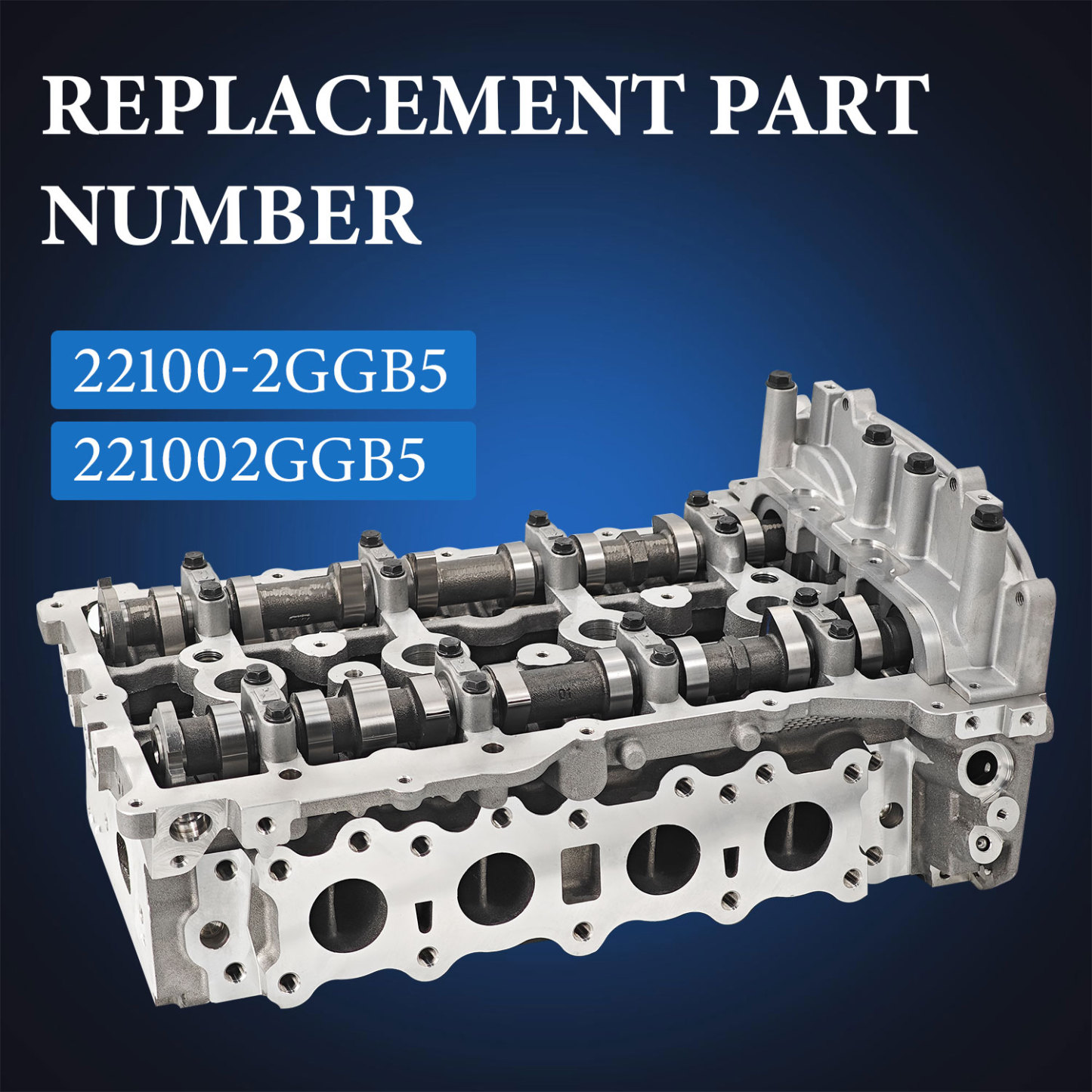 G4KJ NEW Cylinder Head Assembly Fit for 2.4L 2015-2020 Hyundai Sonata Santa