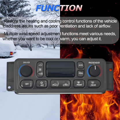 A/C Heater Climate Control Module Fits for 1997-2004 C5 Corvette 5.7L V8