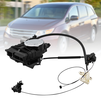 Driver Side Sliding Door Motor Assembly with Cable Compatible with Honda Odyssey 2011-2017 3.5L V6
