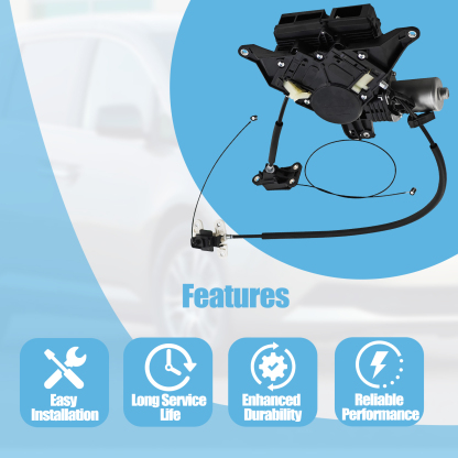 Driver Side Sliding Door Motor Assembly with Cable Compatible with Honda Odyssey 2011-2017 3.5L V6