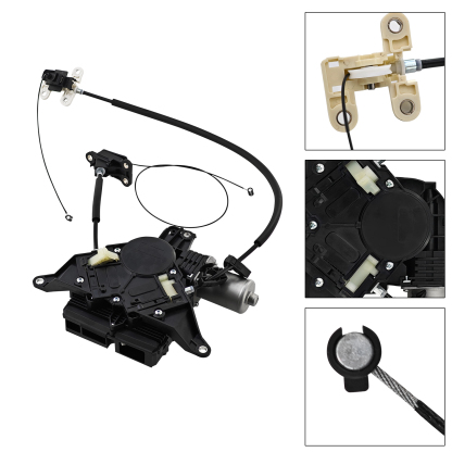 Driver Side Sliding Door Motor Assembly with Cable Compatible with Honda Odyssey 2011-2017 3.5L V6