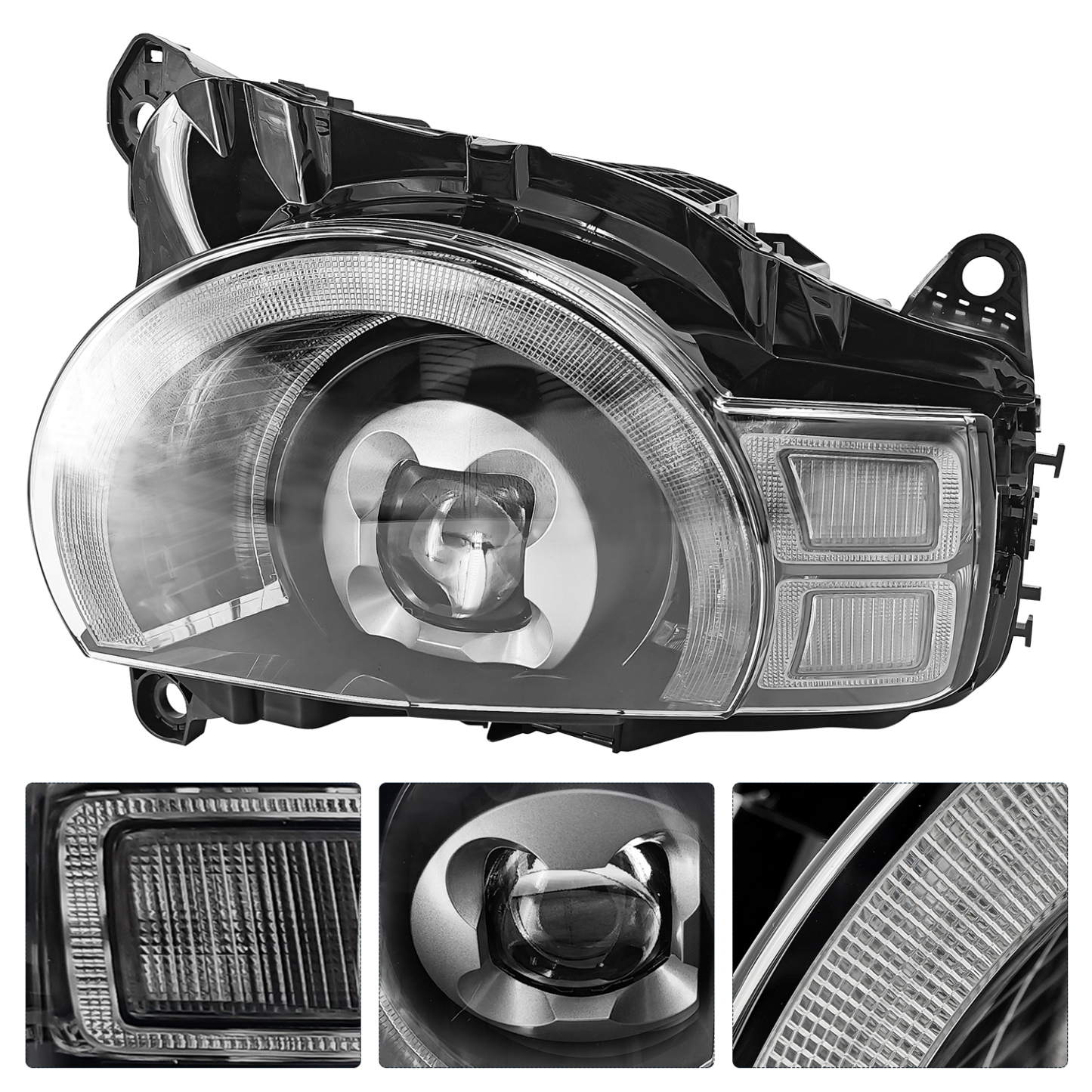 LED Headlight For Land Rover Defender 2020-2025 - Right Passenger Side
