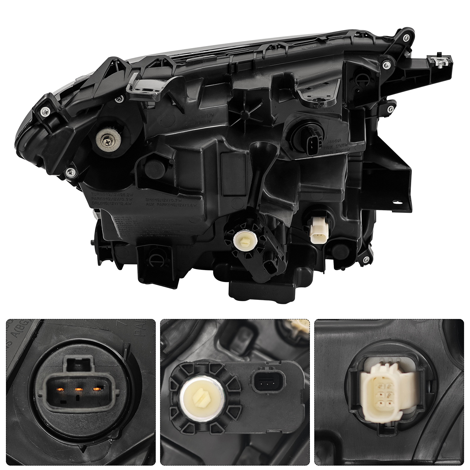 81150-AK010 Left Driver Side LED Headlight Assembly w/o DRL for 2024-2025 Toyota Tacoma SR/SR5/TRD