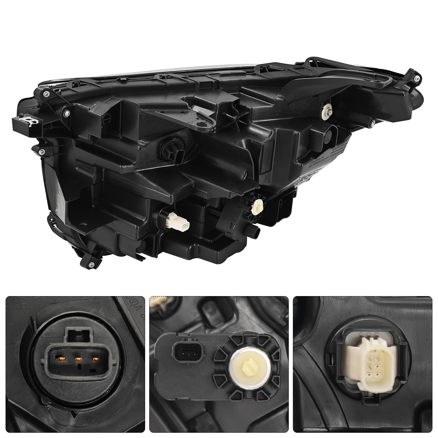 81110-AK010 Right Passenger Side LED Headlight Assembly w/o DRL for 2024-2025 Toyota Tacoma SR/SR5/TRD