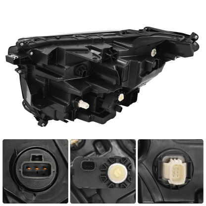 81110-AK010 Right Passenger Side LED Headlight Assembly w/o DRL for 2024-2025 Toyota Tacoma SR/SR5/TRD