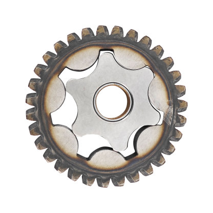 Rotor Assembly 31 Teeth, Oil Pump Rotor Assy New for Caterpillar 3204 Engine Oil Pump