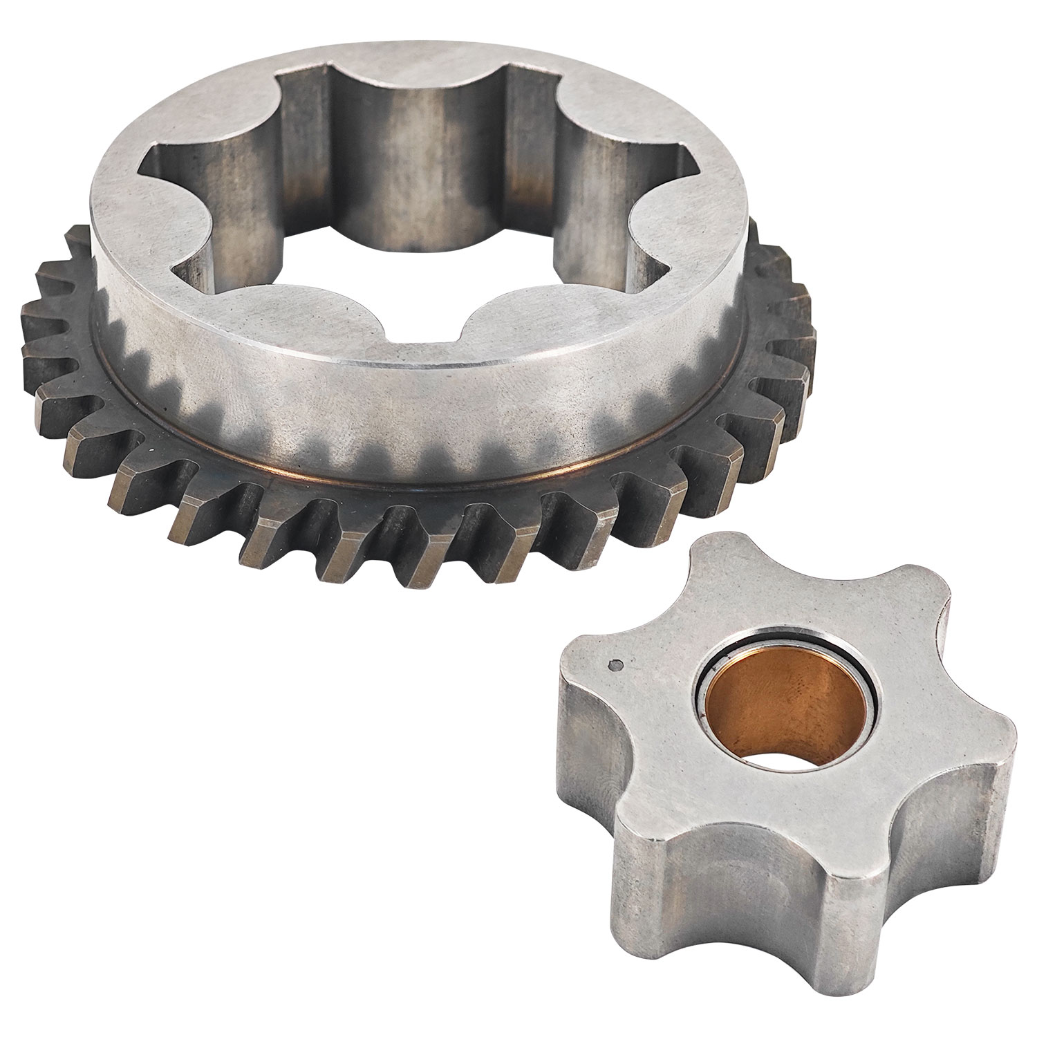 Rotor Assembly 31 Teeth, Oil Pump Rotor Assy New for Caterpillar 3204 Engine Oil Pump