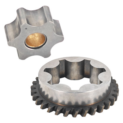 Rotor Assembly 31 Teeth, Oil Pump Rotor Assy New for Caterpillar 3204 Engine Oil Pump