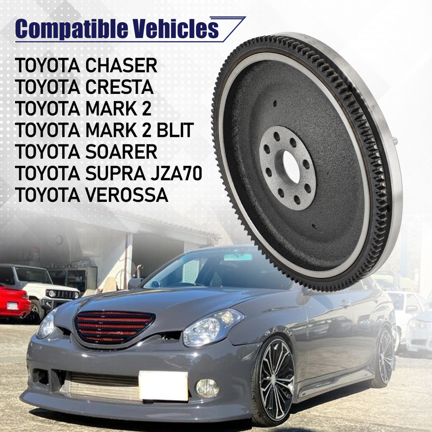 Toyota R154 5-speed Transmission Flywheel Gear Compatible With Supra JZA70 Mark2 1JZGTE