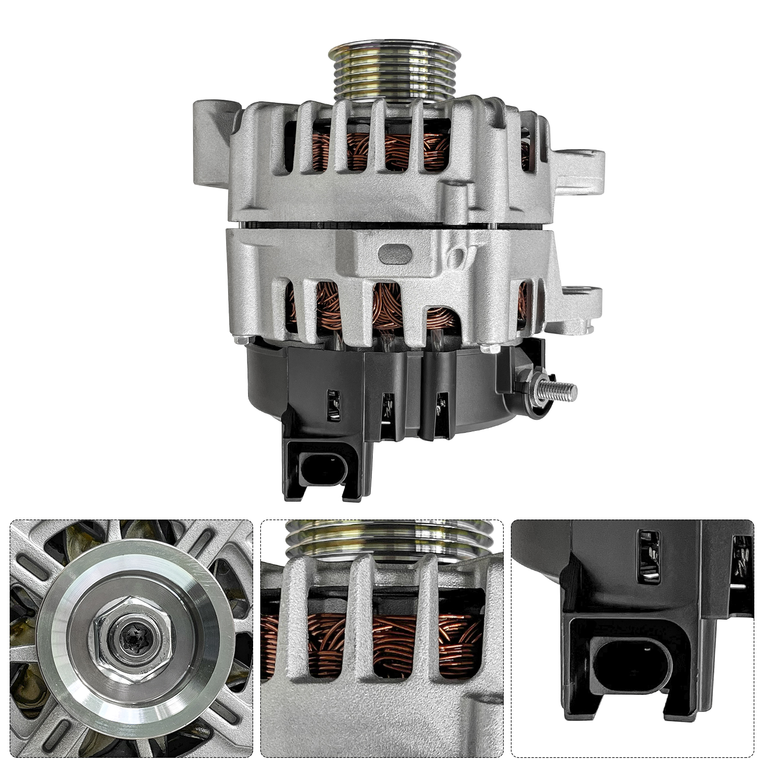 180Amp Alternator for Hyundai Palisade 2020-2023 3.8L V6 for KIA Telluride 2020-2022 3.8L V6
