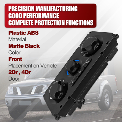 A/C Air Conditioner Switch Fit for Nissan Frontier Navara D40 NP300 2005-2006, 2013-2014 4.0L V6