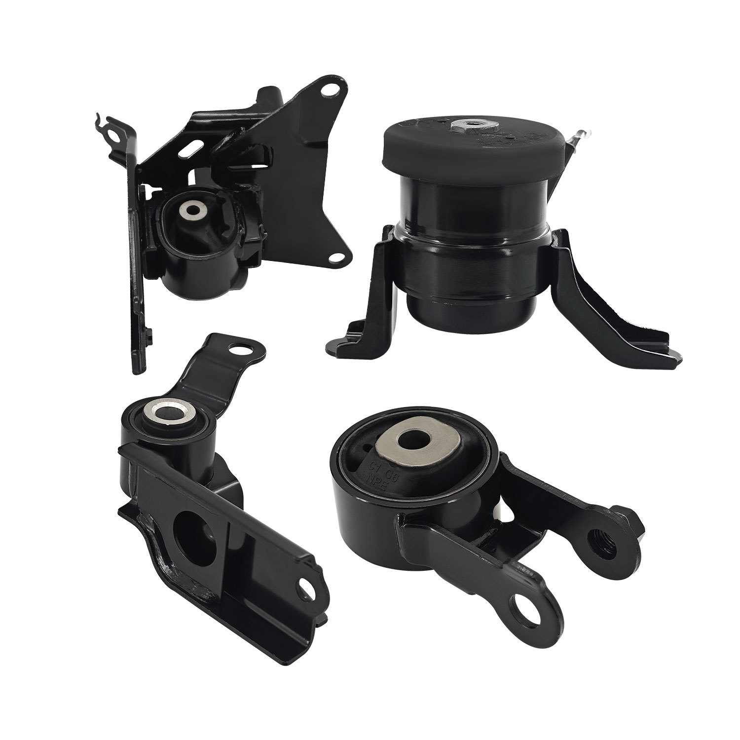 4PCS Engine Motor Mount & Automatic Transmission Mount Set Fit for Scion xD 2008-2014 1.8L L4
