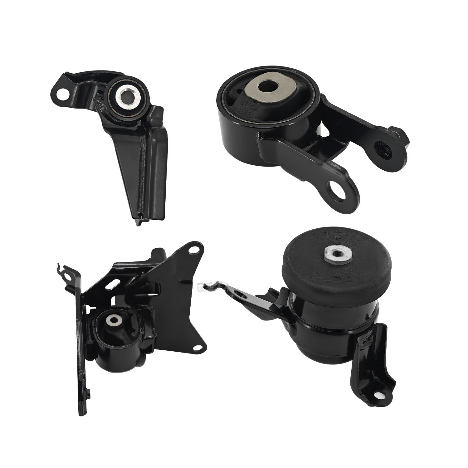 4PCS Engine Motor Mount & Automatic Transmission Mount Set Fit for Scion xD 2008-2014 1.8L L4