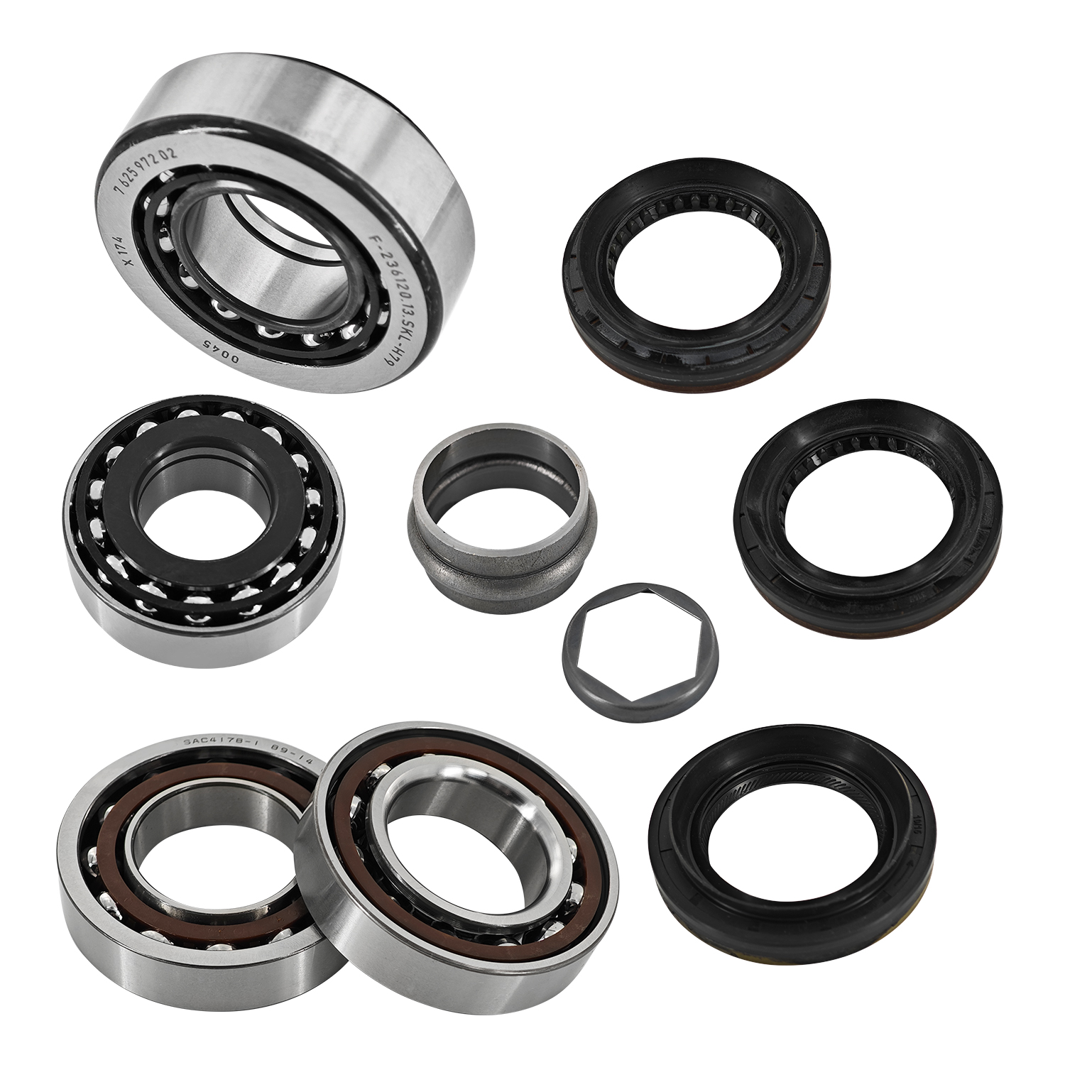 Front Differential Bearings Repair Kit for 2006-2020 BMW xDrive For X1 X3 X4 X5 X6 328i 335i 528i 535i 550i xDrive