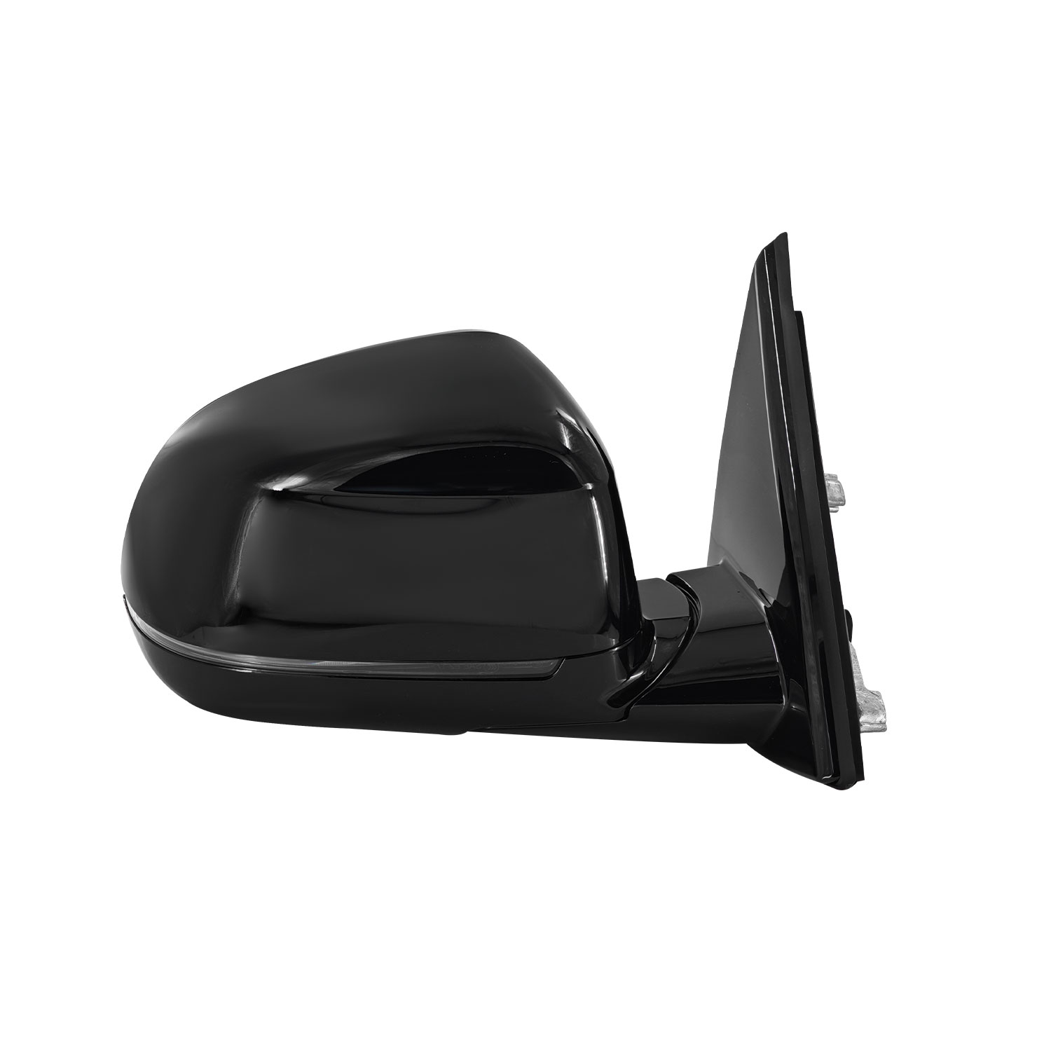 Right Black Mirror Fit For BMW X4 2019-2022 Heated Power Adjustable Auto Fold Mirror with Blind Spot Detection, Turn Signal, Memory Function