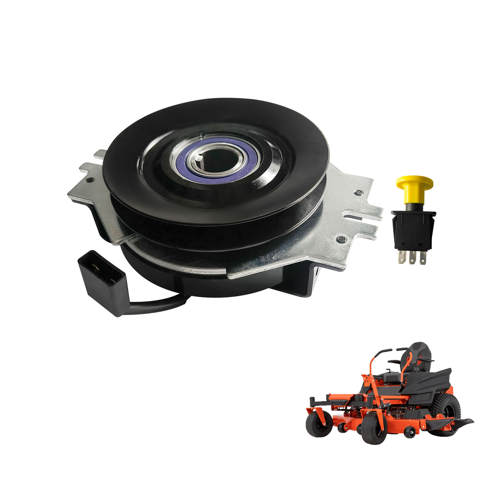Electric PTO Clutch Kit fits Bad Boy ZT Elite w/Switch, fits Maverick, fits Revolt SD Raider, fits Bad Boy Walk Behind
