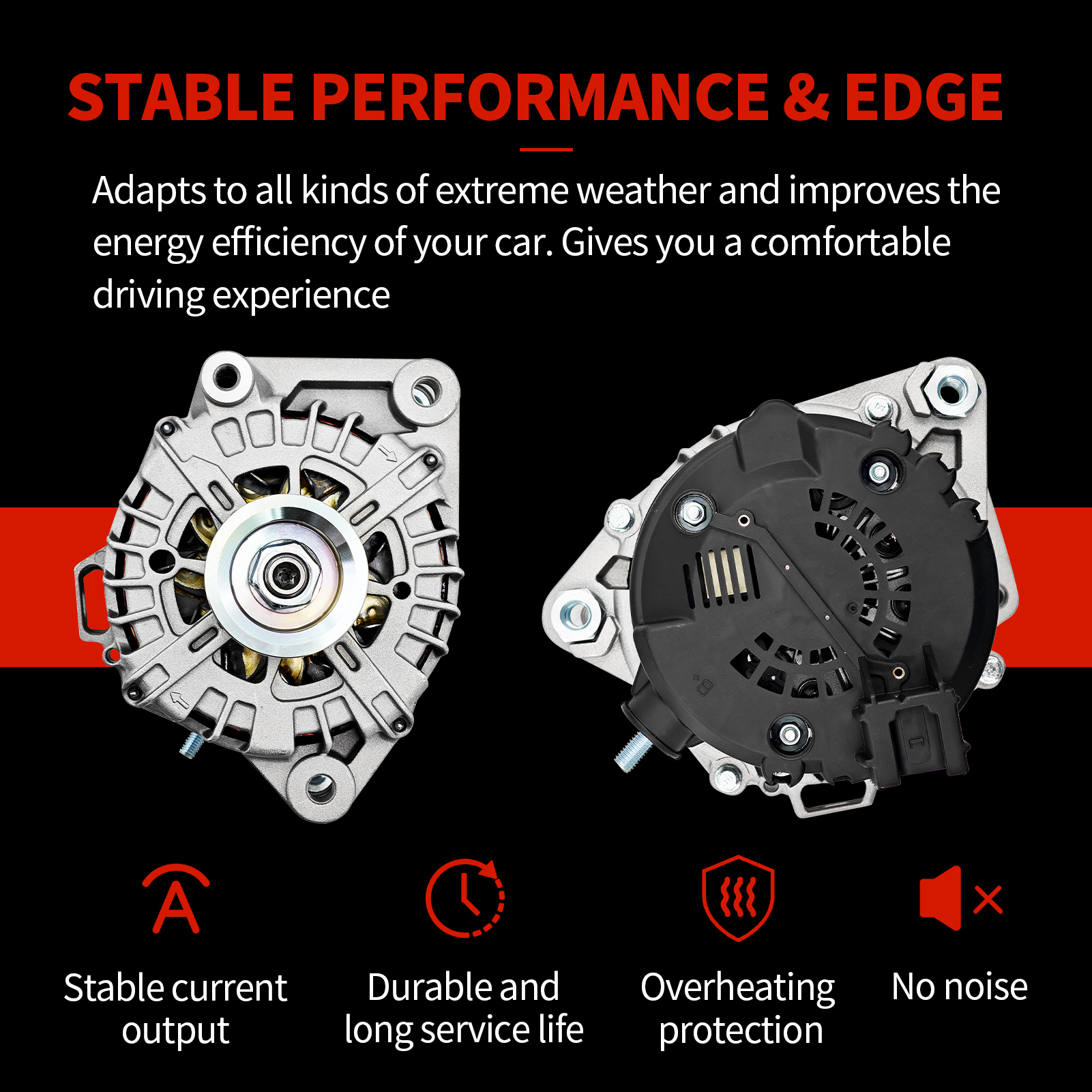 Alternator Fits for Kia Sorento 2019-2020 3.3L #37300-3L050