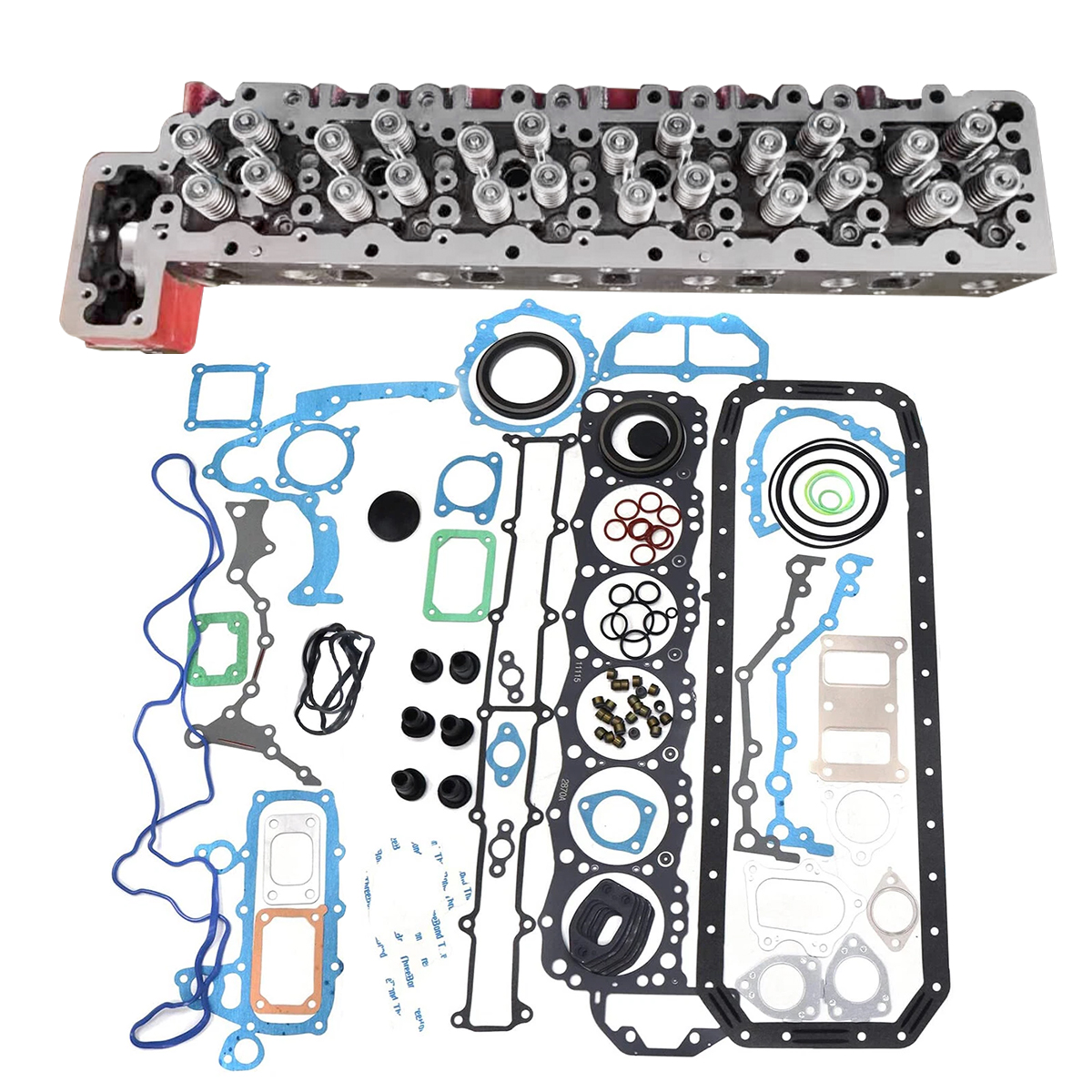 J08E Complete Cylinder Head & Gasket for Hino Engine J08ET J08E-T J08ETM J08E-TM Truck 238 258LP 268 338 for Kobelco Excavator SK350-8