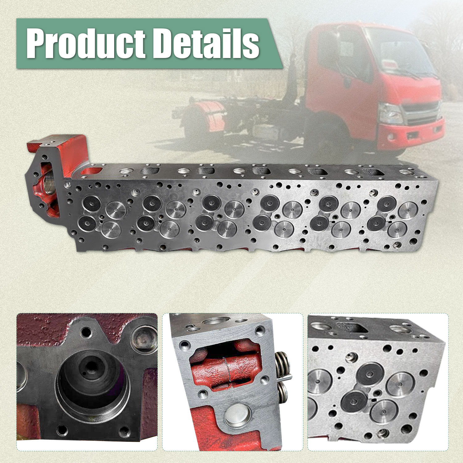J08E Complete Cylinder Head & Gasket for Hino Engine J08ET J08E-T J08ETM J08E-TM Truck 238 258LP 268 338 for Kobelco Excavator SK350-8