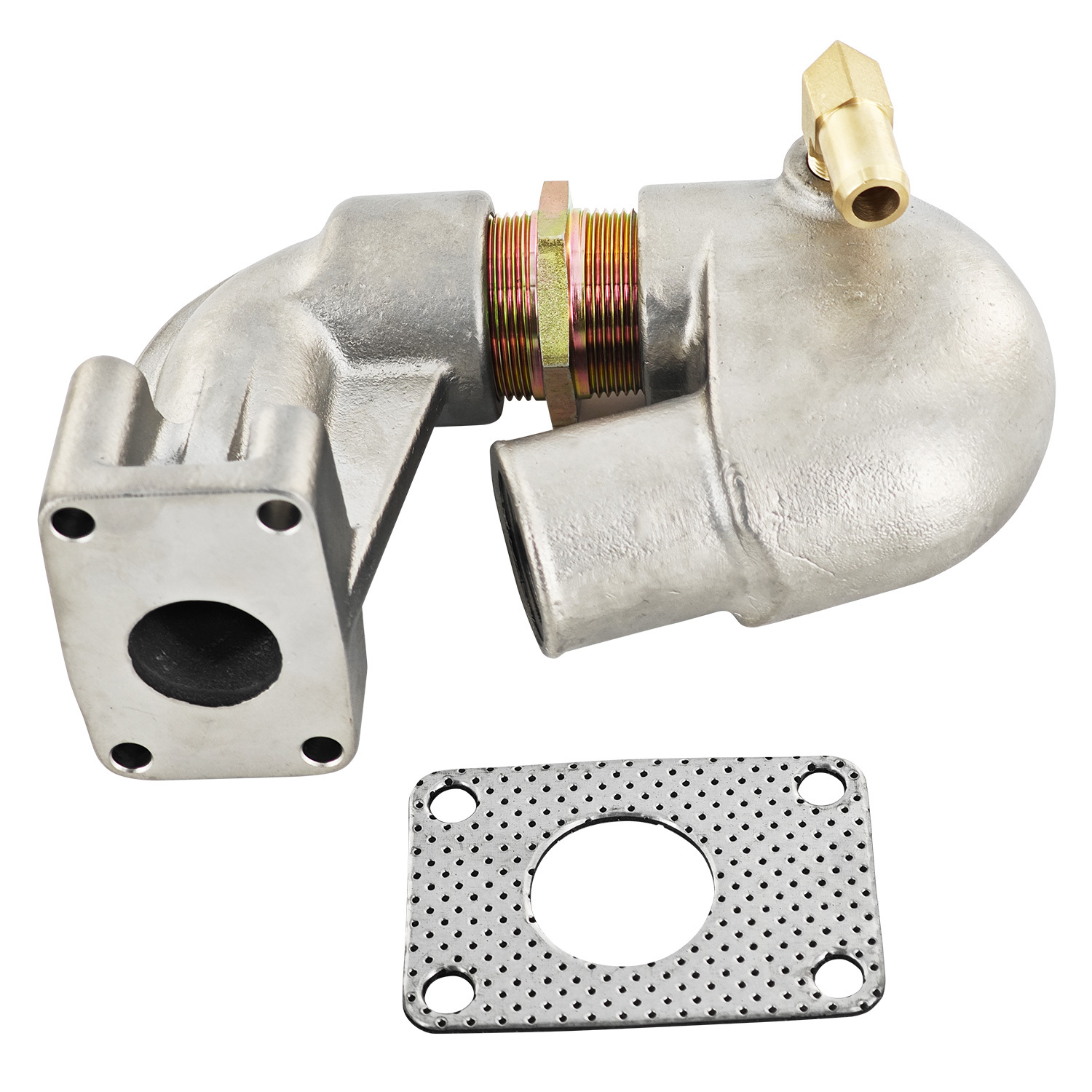 Stainless Steel Exhaust Elbow Kit Fits for Yanmar 1GM 2GM 