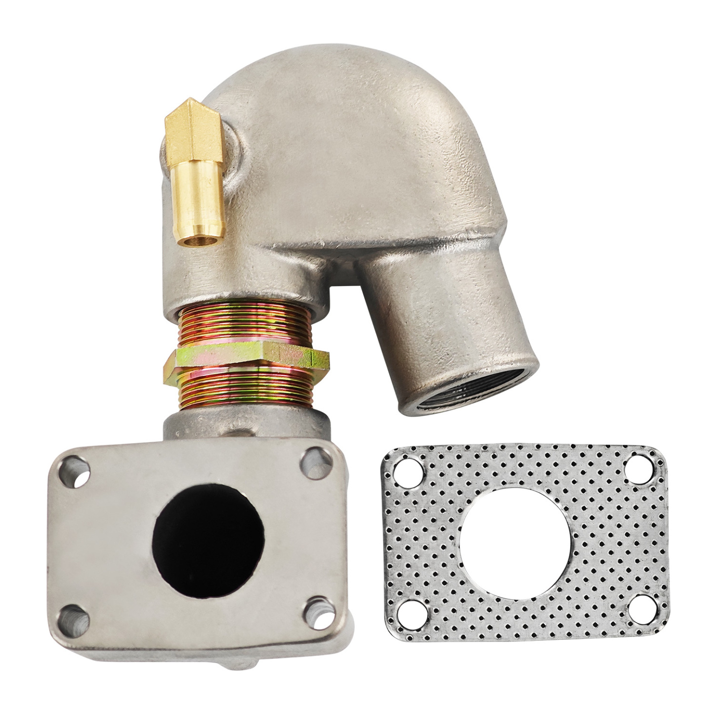 Stainless Steel Exhaust Elbow Kit Fits for Yanmar 1GM 2GM 