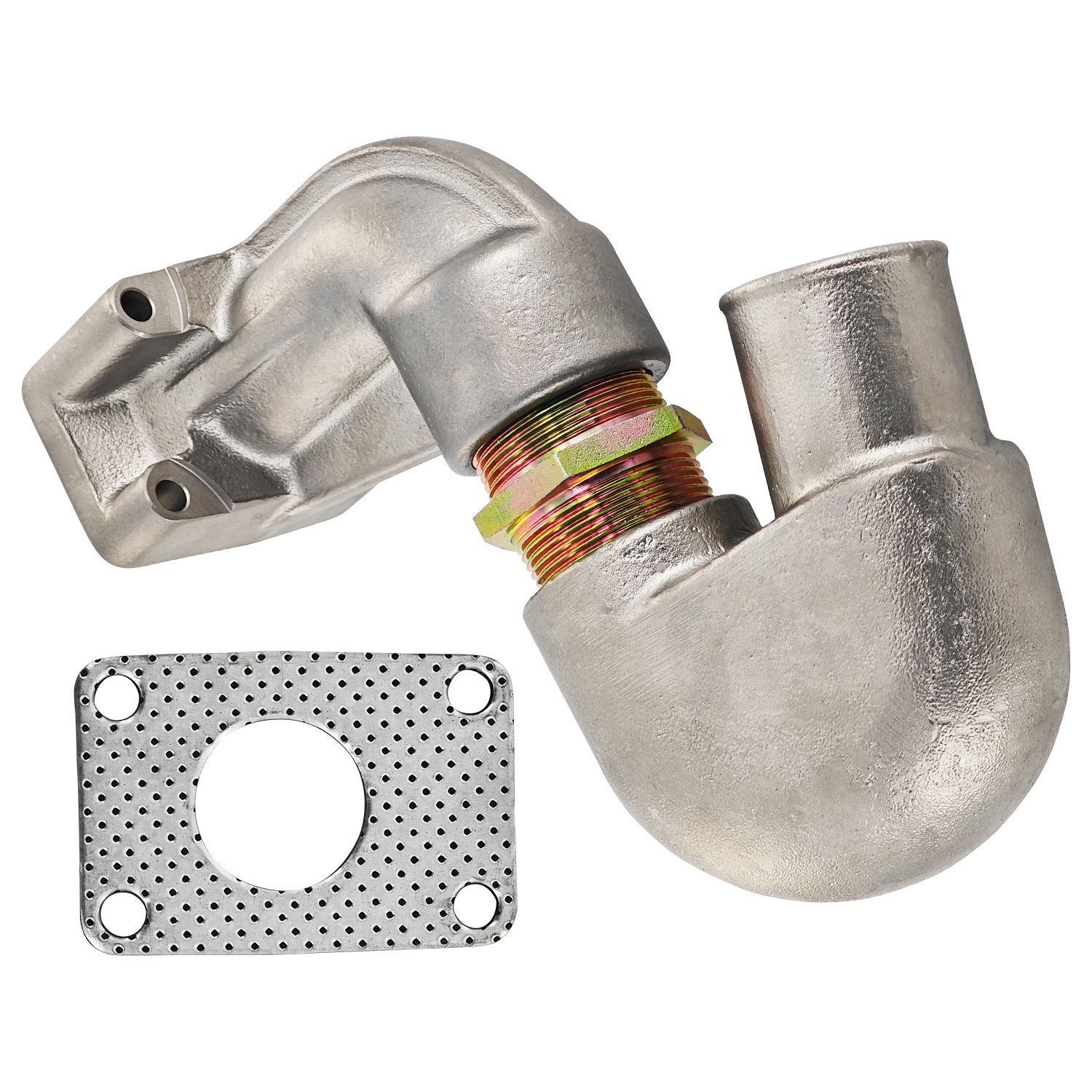 Stainless Steel Exhaust Elbow Kit Fits for Yanmar 1GM 2GM 