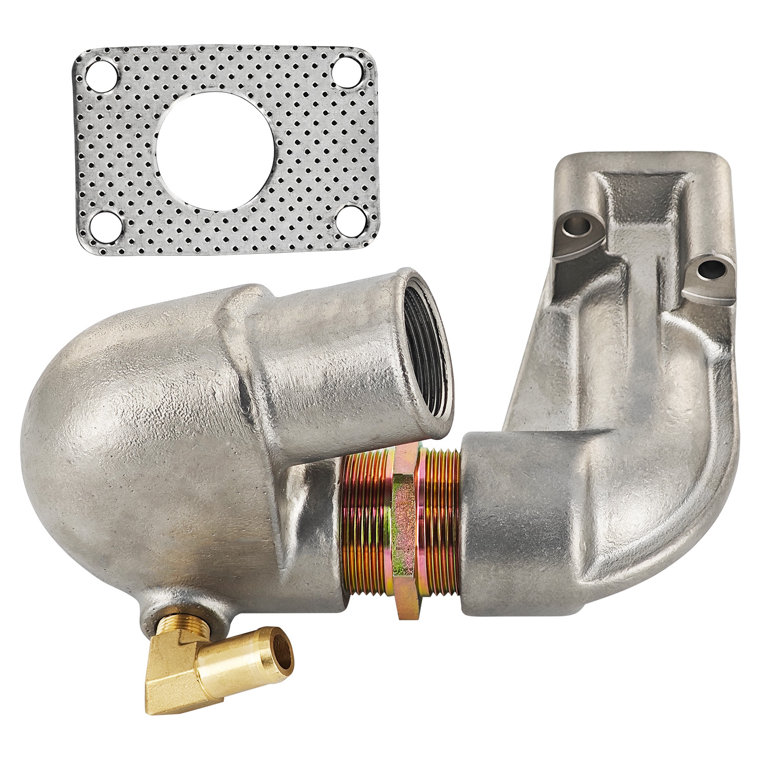 Stainless Steel Exhaust Elbow Kit Fits for Yanmar 1GM 2GM 