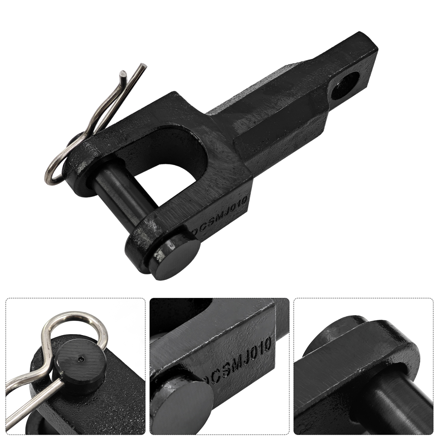 A20-6013 Full Set Rev A Tow Hooks Tow Pin Kit Compatible with Peterbilt for Kenworth with Pins A65-6008 and Tow Pin