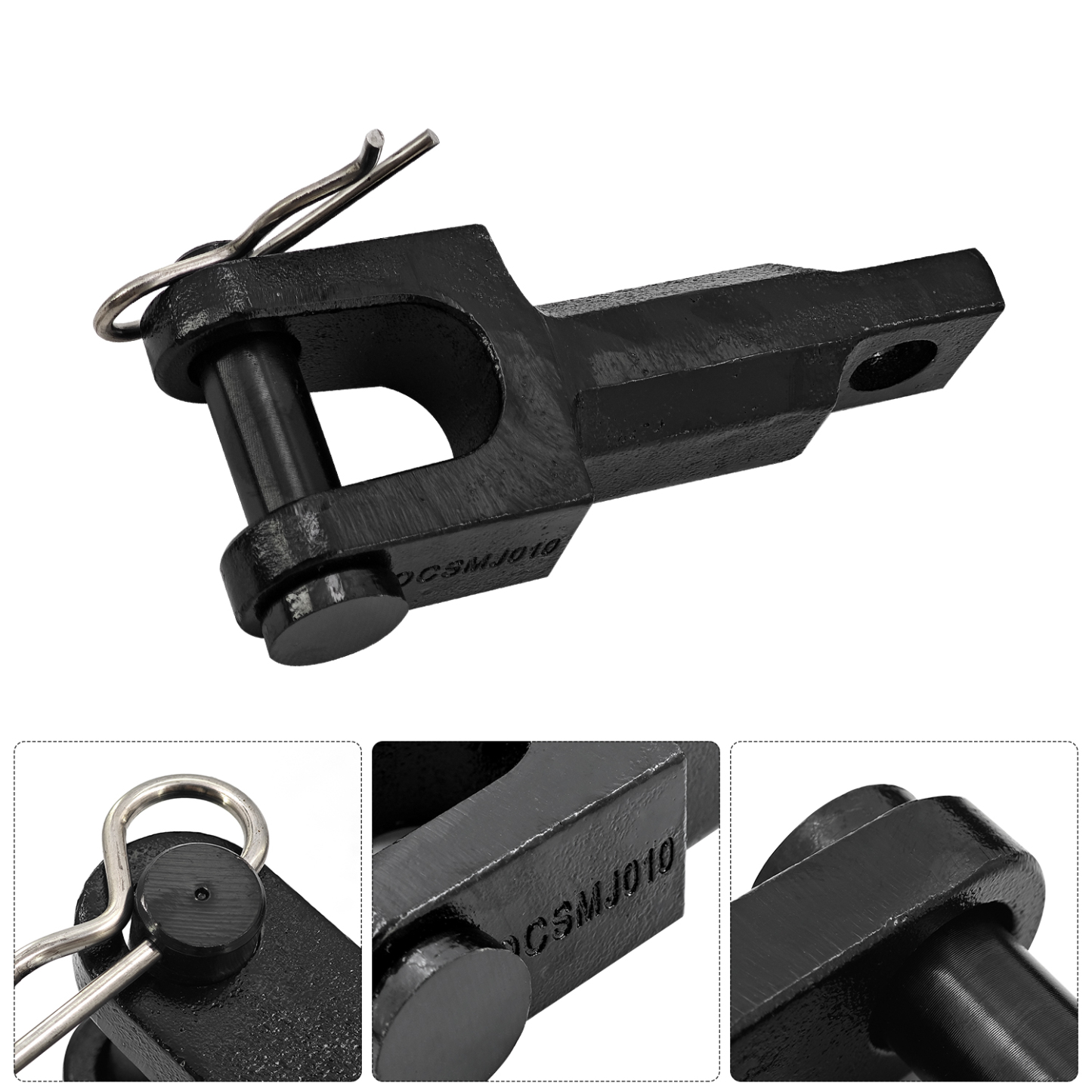 A20-6013 Full Set Rev A Tow Hooks Tow Pin Kit Compatible with Peterbilt for Kenworth with Pins A65-6008 and Tow Pin