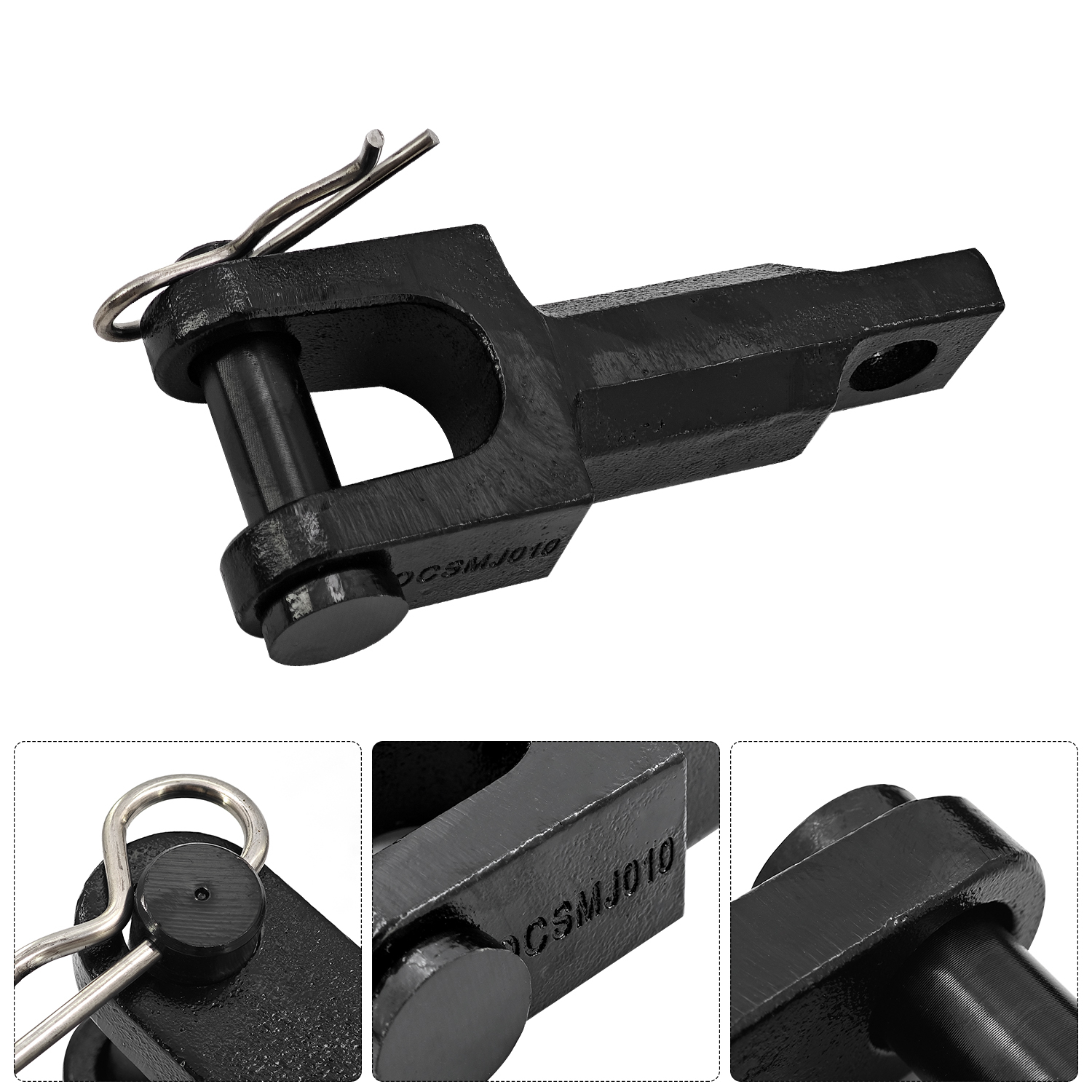 A20-6013 Full Set Rev A Tow Hooks Tow Pin Kit Compatible with Peterbilt for Kenworth with Pins A65-6008 and Tow Pin