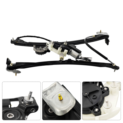 Front Driver Side Window Regulator W/Motor Compatible with Maserati Ghibli Quattroporte M156 2014-2022