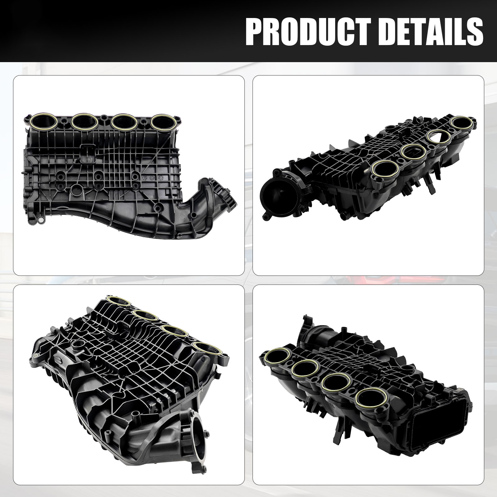 Intake Manifold Suction Bridge, Bimmer Induction Manifold New Fits for BMW F22 F30 F32 F33 F36 G01 G02 G30 230i 320i 330i 430i 530i 540i 330e 530e X3 X4