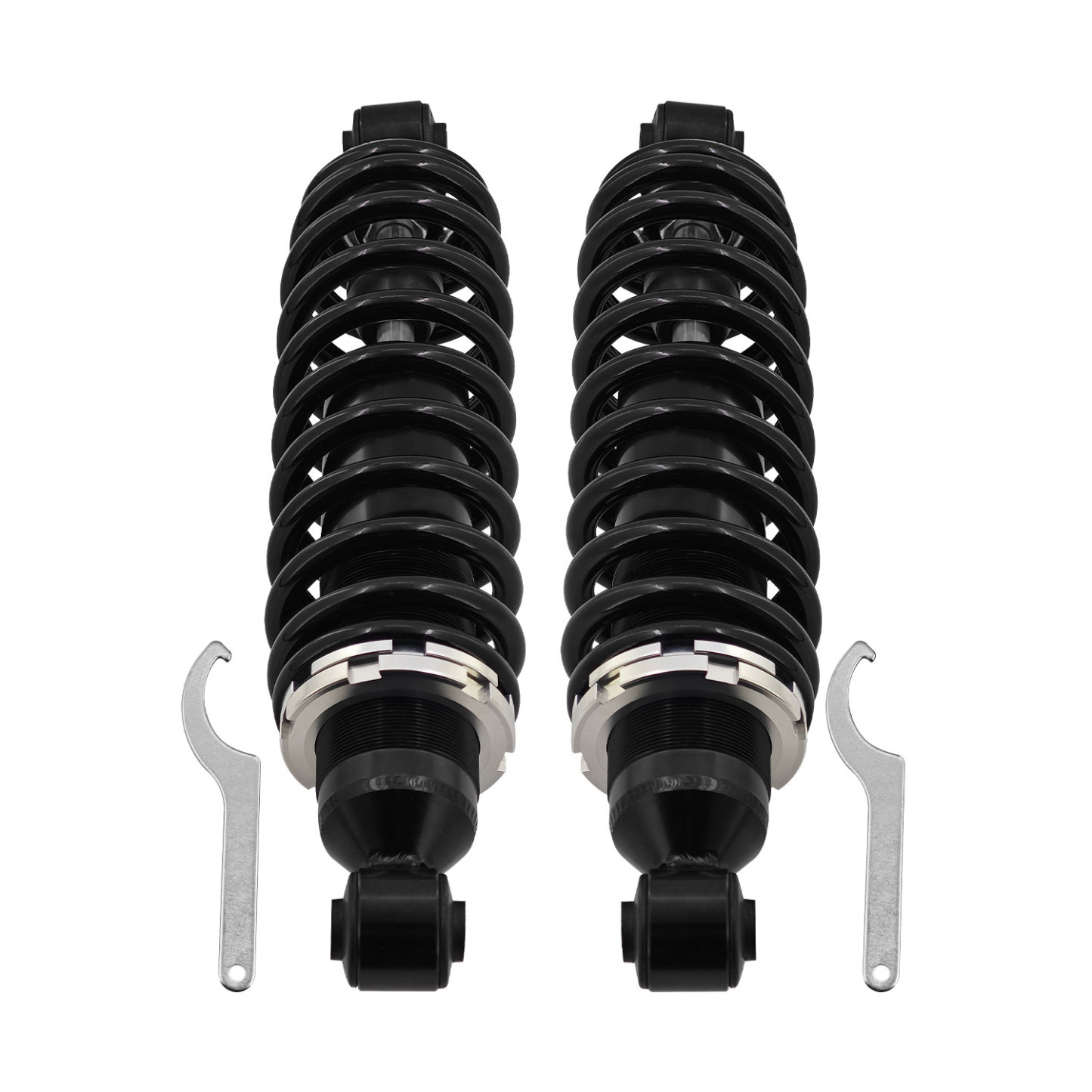 1 Pair Rear Shocks Struts Coil-over Spring Absorbers for John Deere Gator XUV620i, XUV850D 2007-2010; 2004-2020 Gator HPX