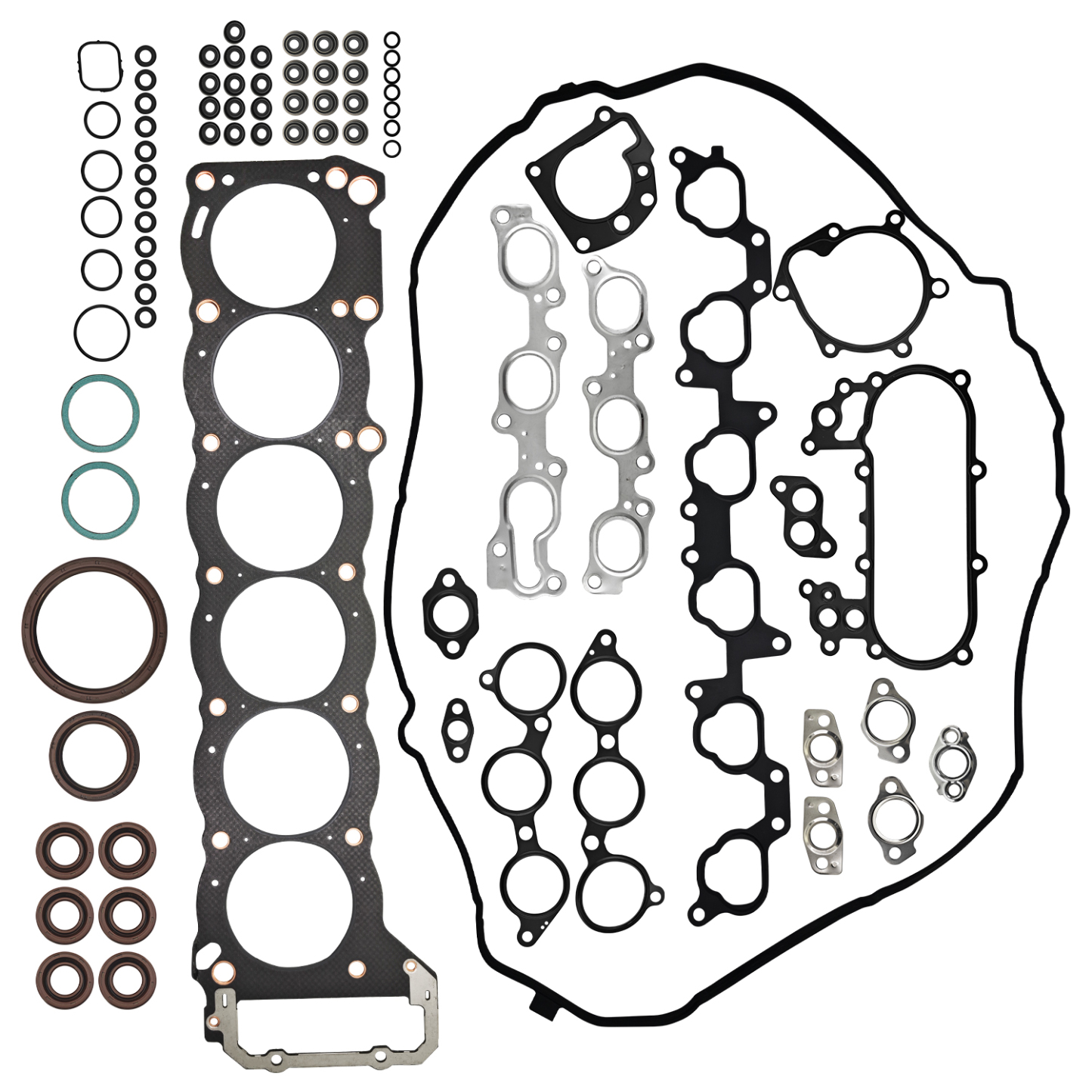 Engine Gasket Kit for Lexus LX450 4.5L 1996-1997 for Toyota Land Cruiser 1993-1997 4.5L L6 24V DOHC 4477cc FJZ80 1FZ