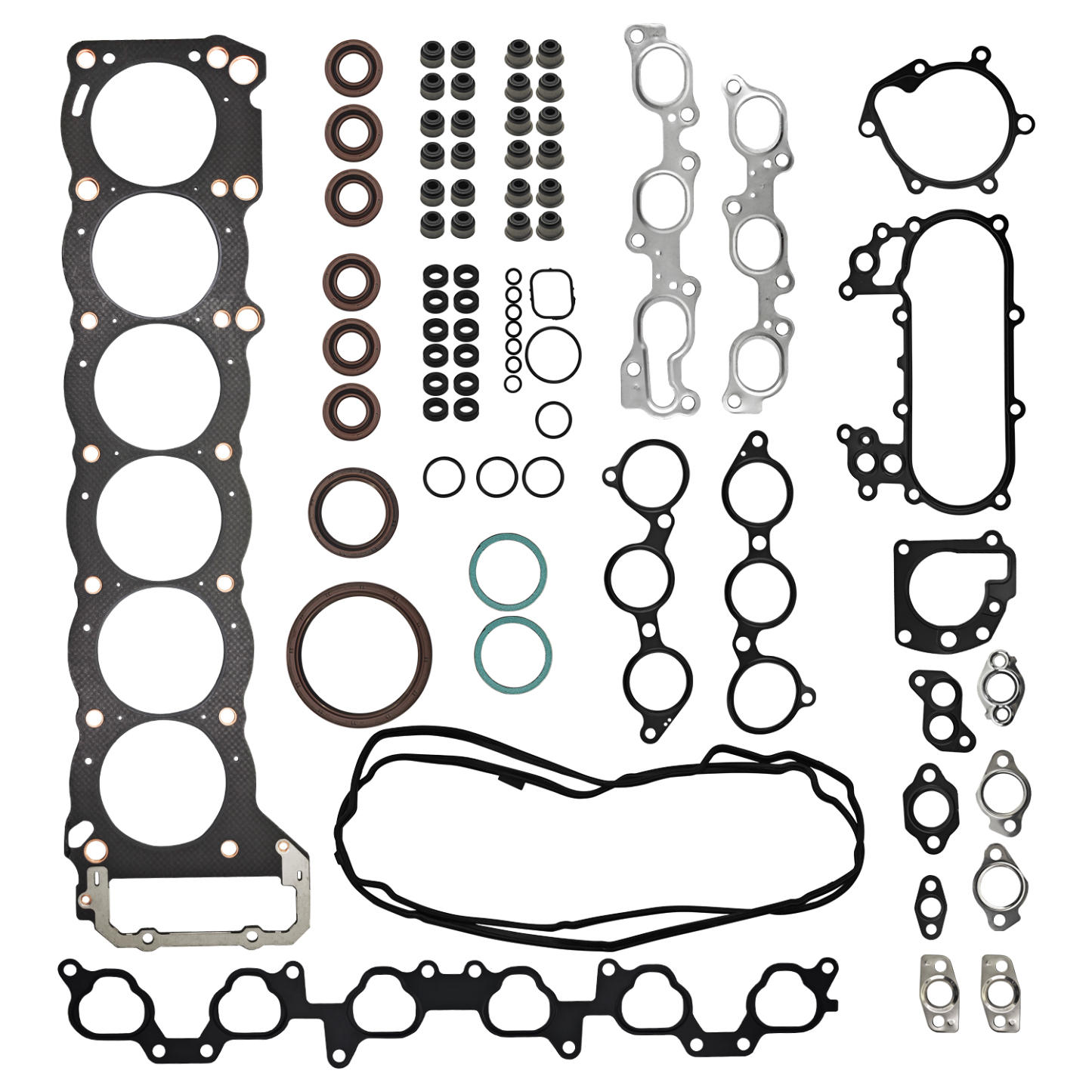 Engine Gasket Kit for Lexus LX450 4.5L 1996-1997 for Toyota Land Cruiser 1993-1997 4.5L L6 24V DOHC 4477cc FJZ80 1FZ