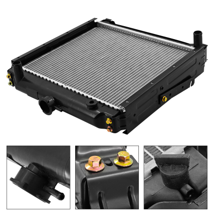 Water Cooling Radiator for Lister Petter LPW LPW2 LPW3 LPW4 DN2M LPW2 DN3M LPW3 DN4M LPW4 Engines