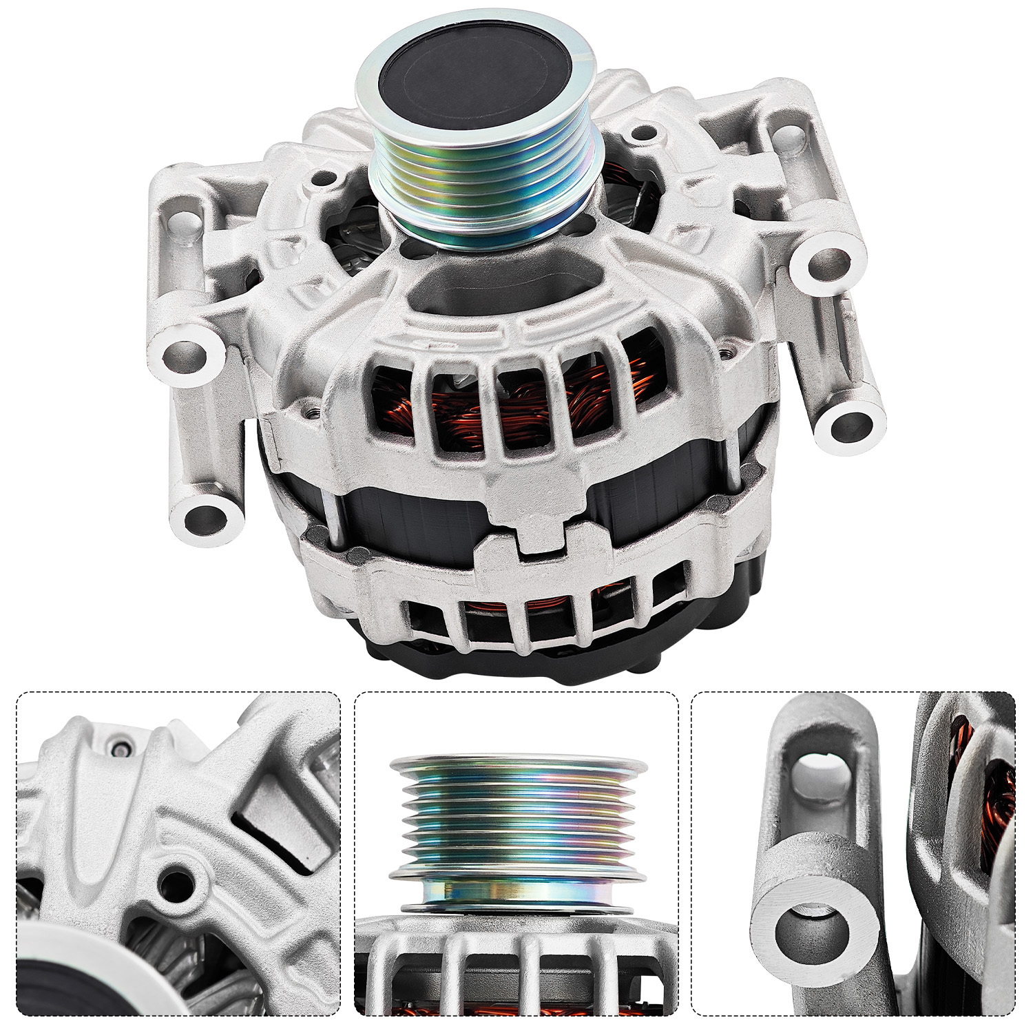 Alternator 12V 140A fit for Volkswagen Jetta 2013-2017, Passat 2014-2017, Beetle 2013-2016 1.8L 2.0L