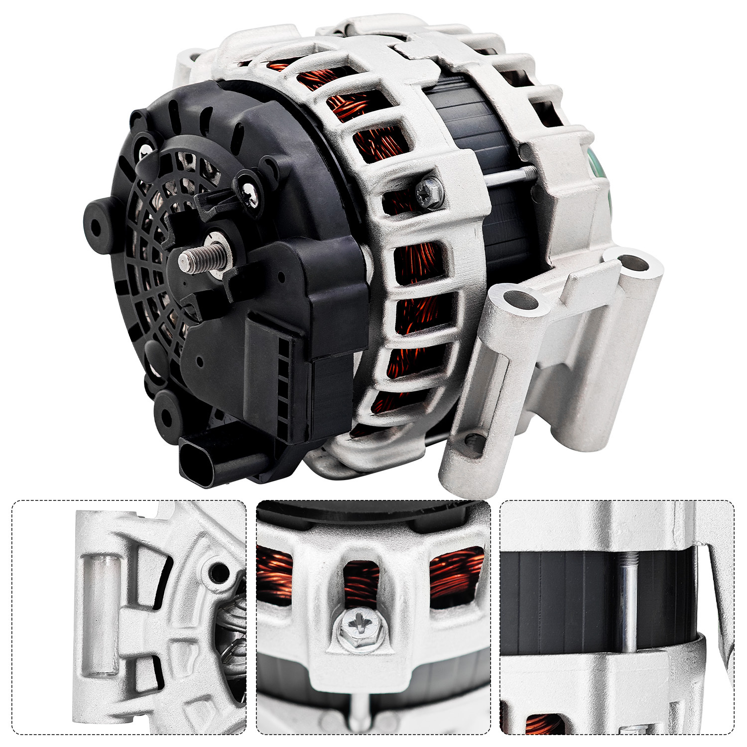 Alternator 12V 140A fit for Volkswagen Jetta 2013-2017, Passat 2014-2017, Beetle 2013-2016 1.8L 2.0L